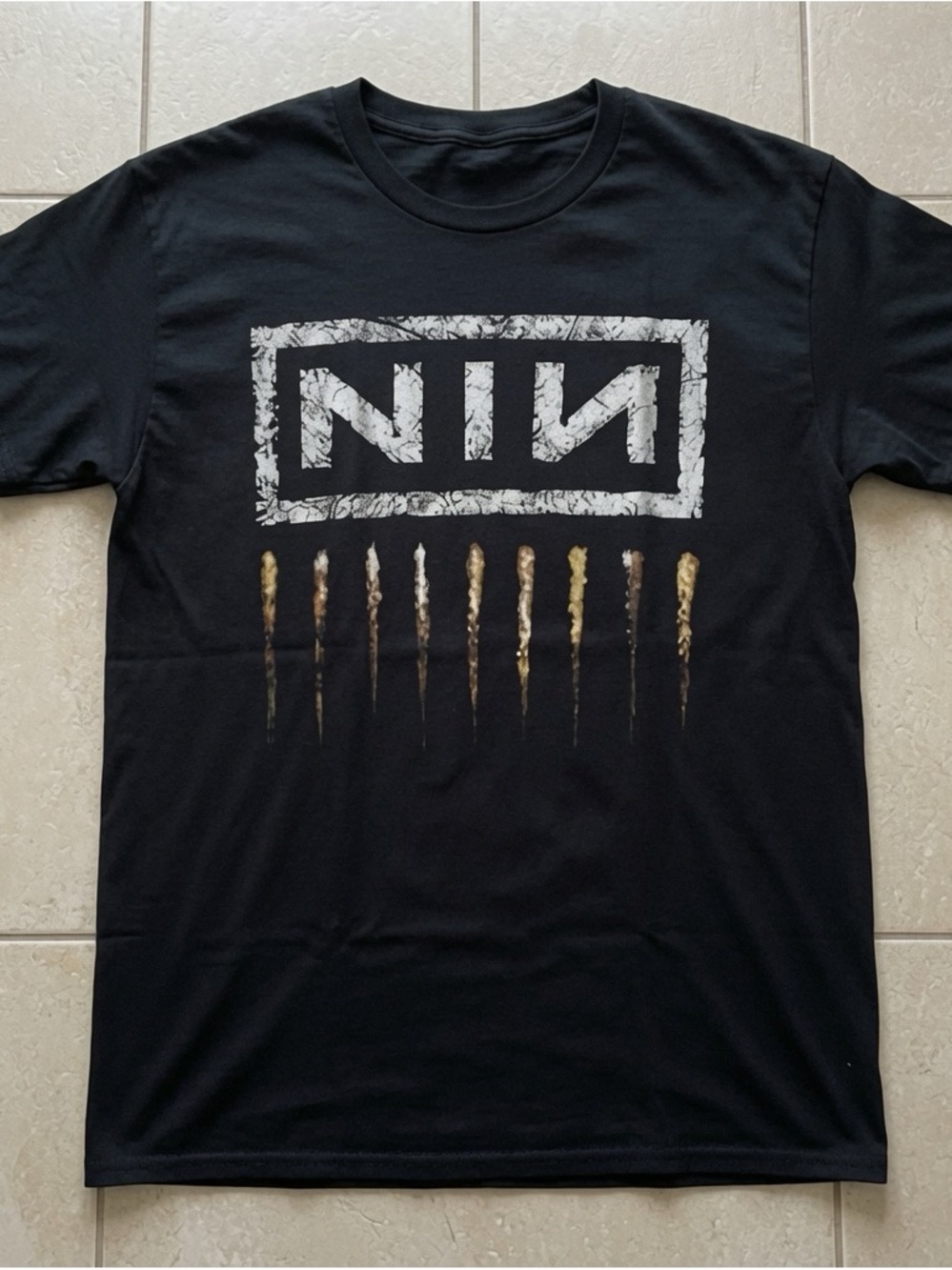 NIN Band Black T-shirt
